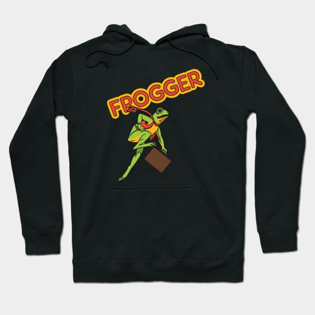 Frogger Hoodie by Chewbaccadoll